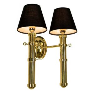 Vesheda Twin Wall Light by The LImehouse Lamp Co