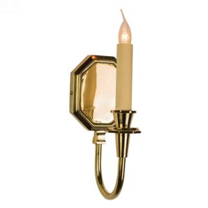 Diane Single Wall Sconce by the limehouse lamp company