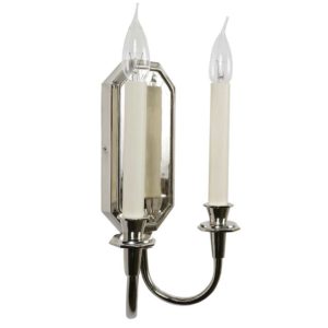 Valerie Twin Wall Sconce by the limehouse lamp co