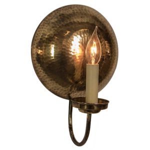 The La Luna Wall Light (Small) by the limehouse lamp company