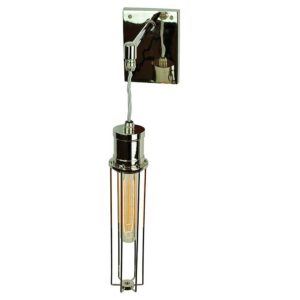 Alexander Adjustable Drop Wall Light by the limehouse lamp company