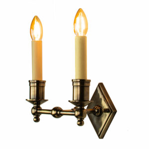 Christina Twin Wall Sconce by The Limehouse Lamp Company